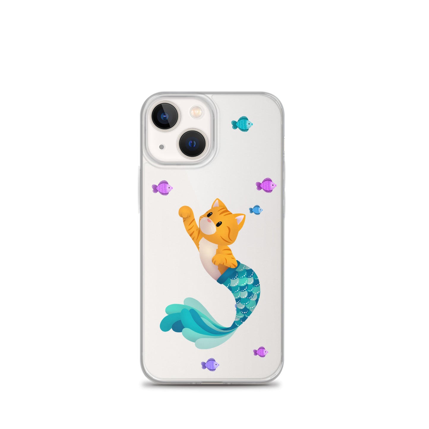 Purrman Jude iPhone Clear Case