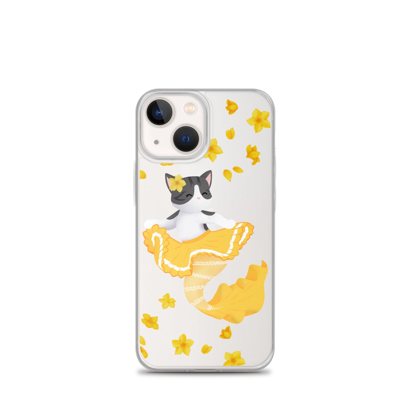 Purrmaid Scout iPhone Clear Case