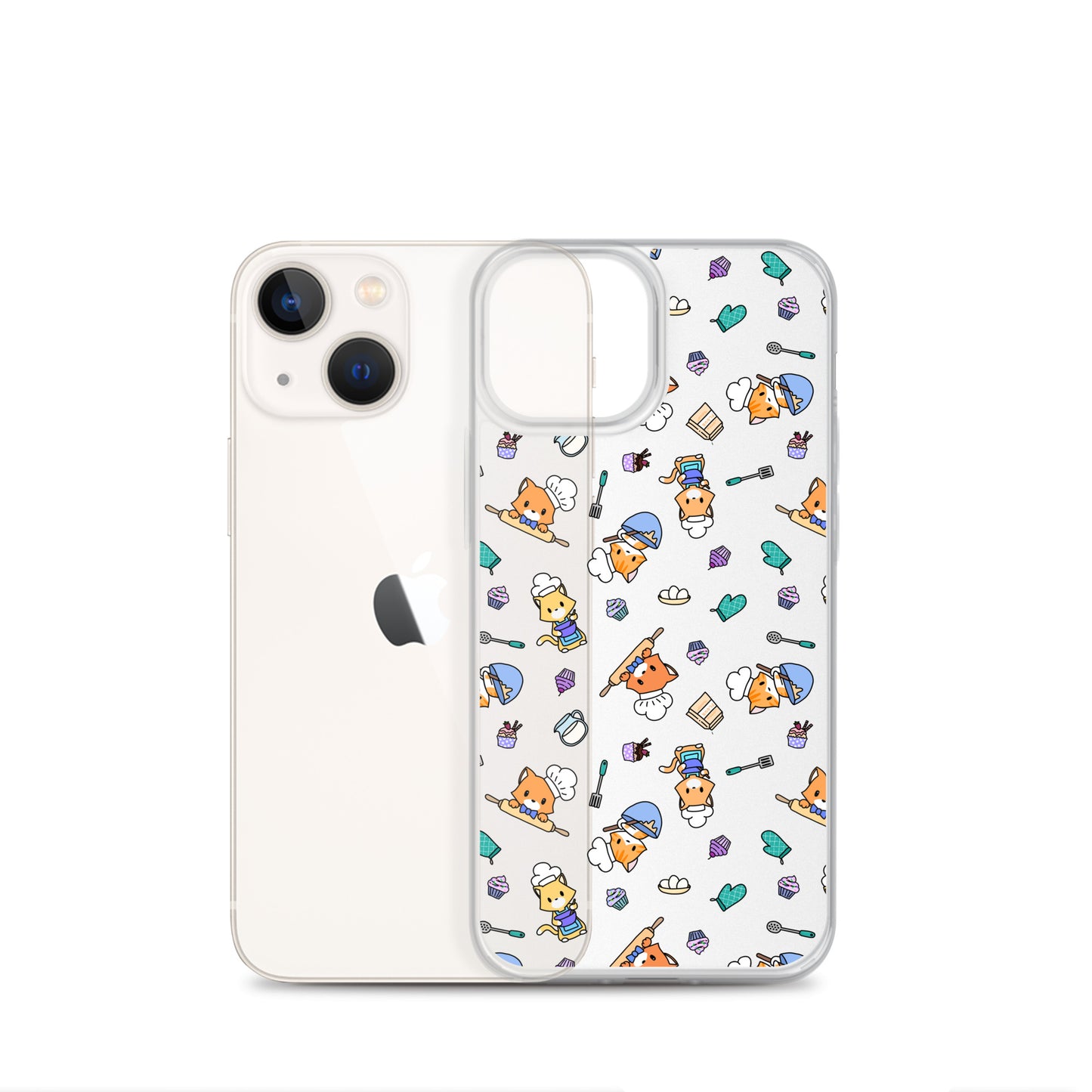 Chef Kitty iPhone Clear Case