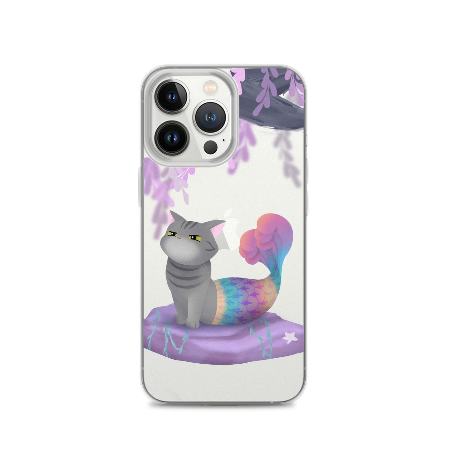 Purrmaid Dumpling iPhone Clear Case