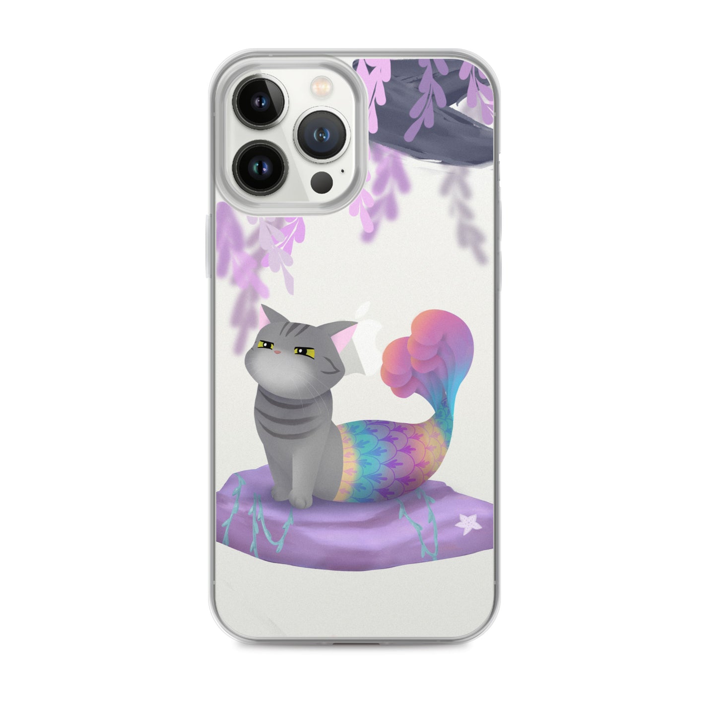 Purrmaid Dumpling iPhone Clear Case