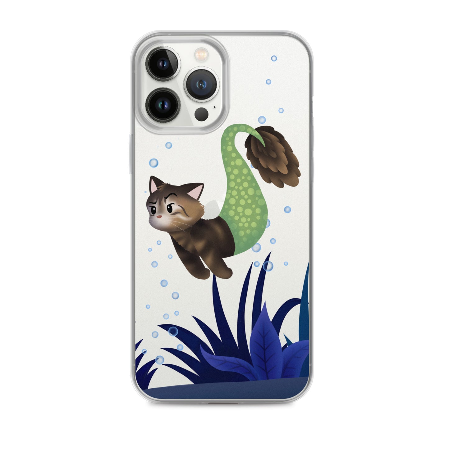 Purrmaid Merida iPhone Clear Case