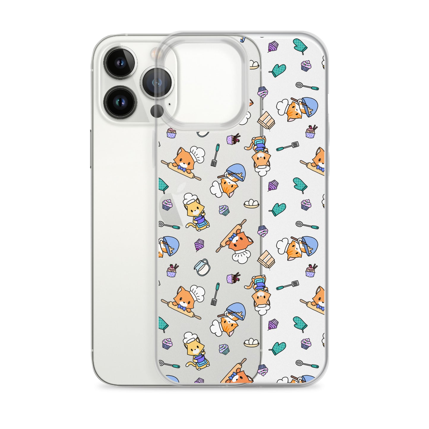 Chef Kitty iPhone Clear Case