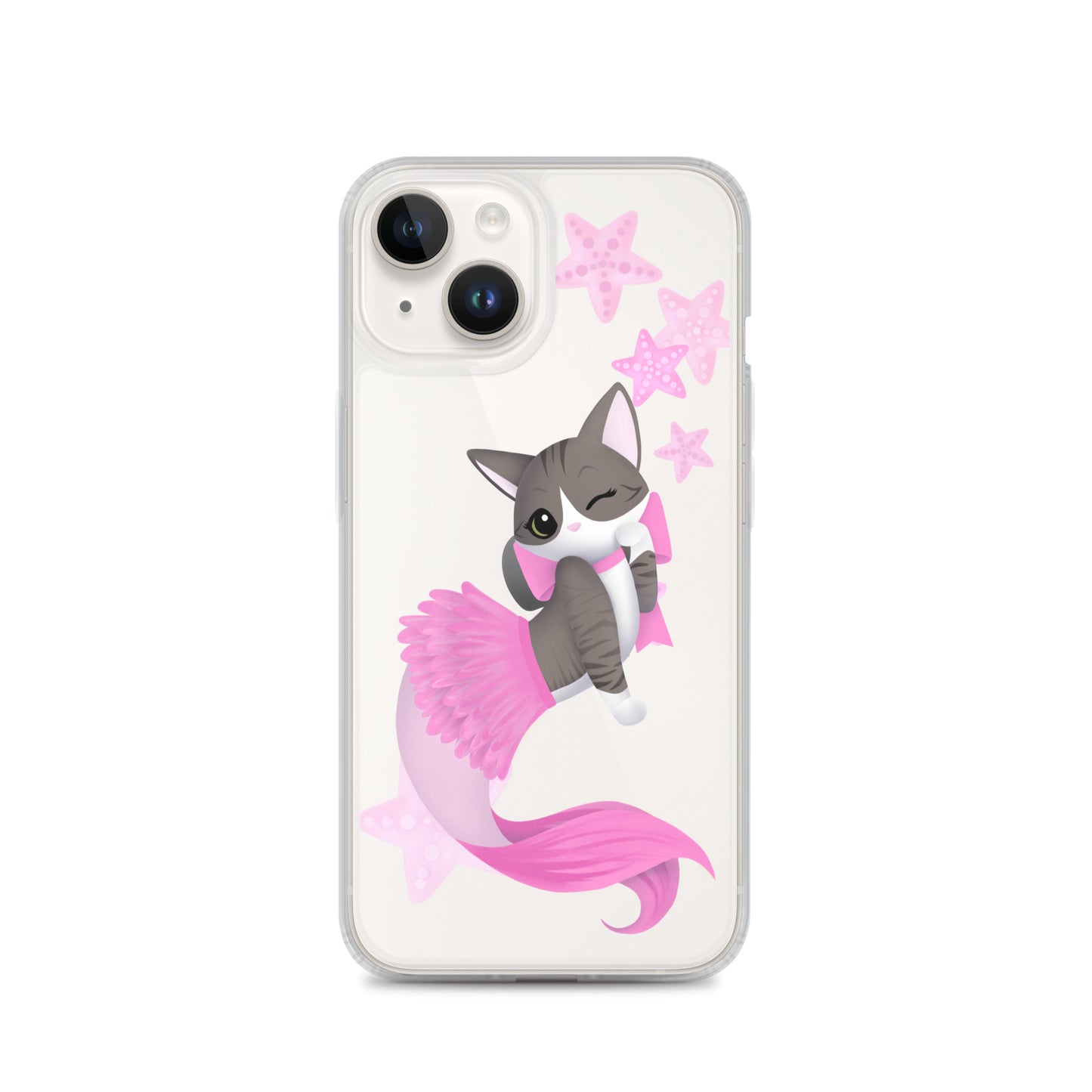 Purrmaid Aoife iPhone Clear Case