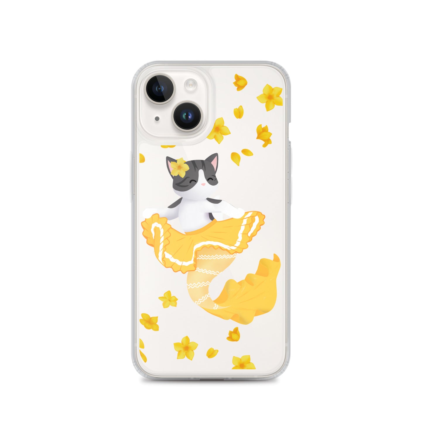 Purrmaid Scout iPhone Clear Case