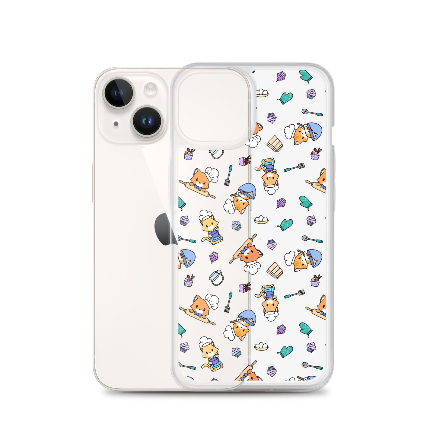 Chef Kitty iPhone Clear Case