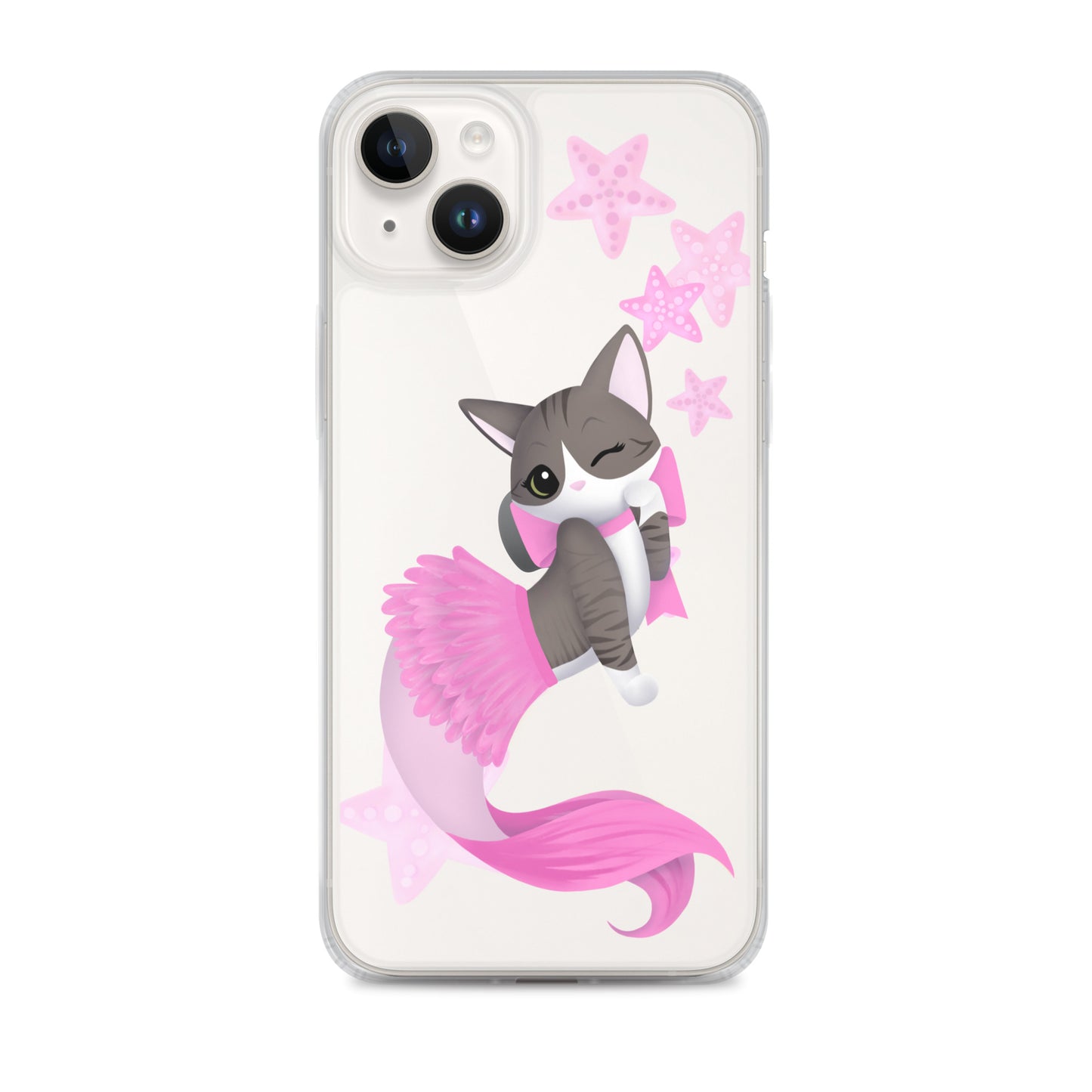 Purrmaid Aoife iPhone Clear Case