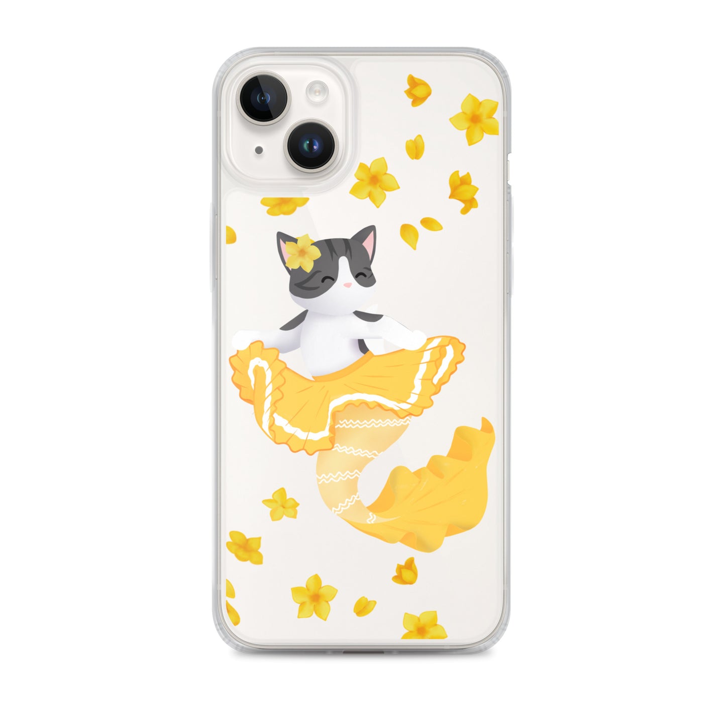 Purrmaid Scout iPhone Clear Case