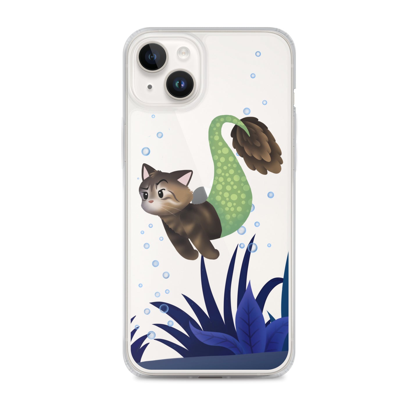 Purrmaid Merida iPhone Clear Case