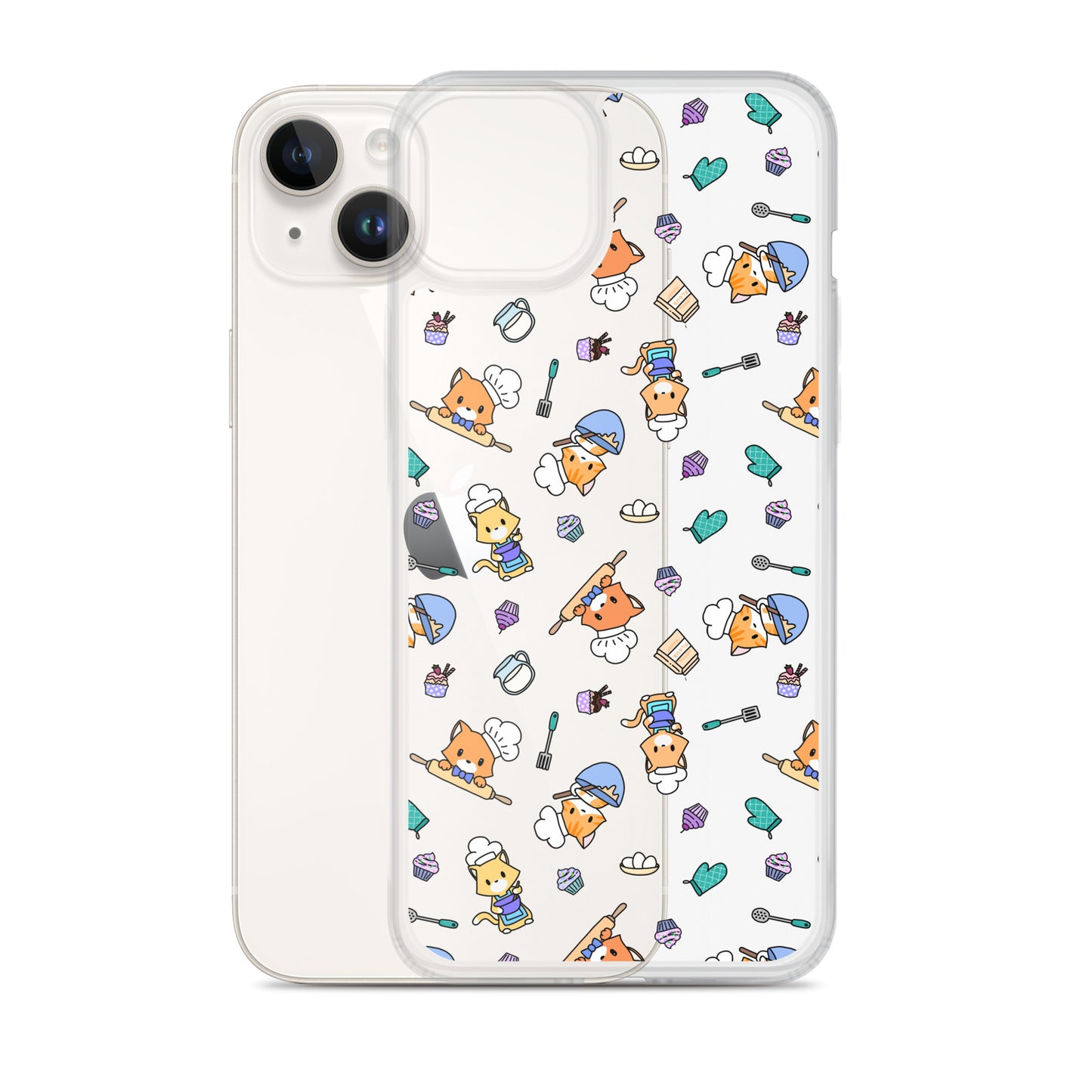 Chef Kitty iPhone Clear Case