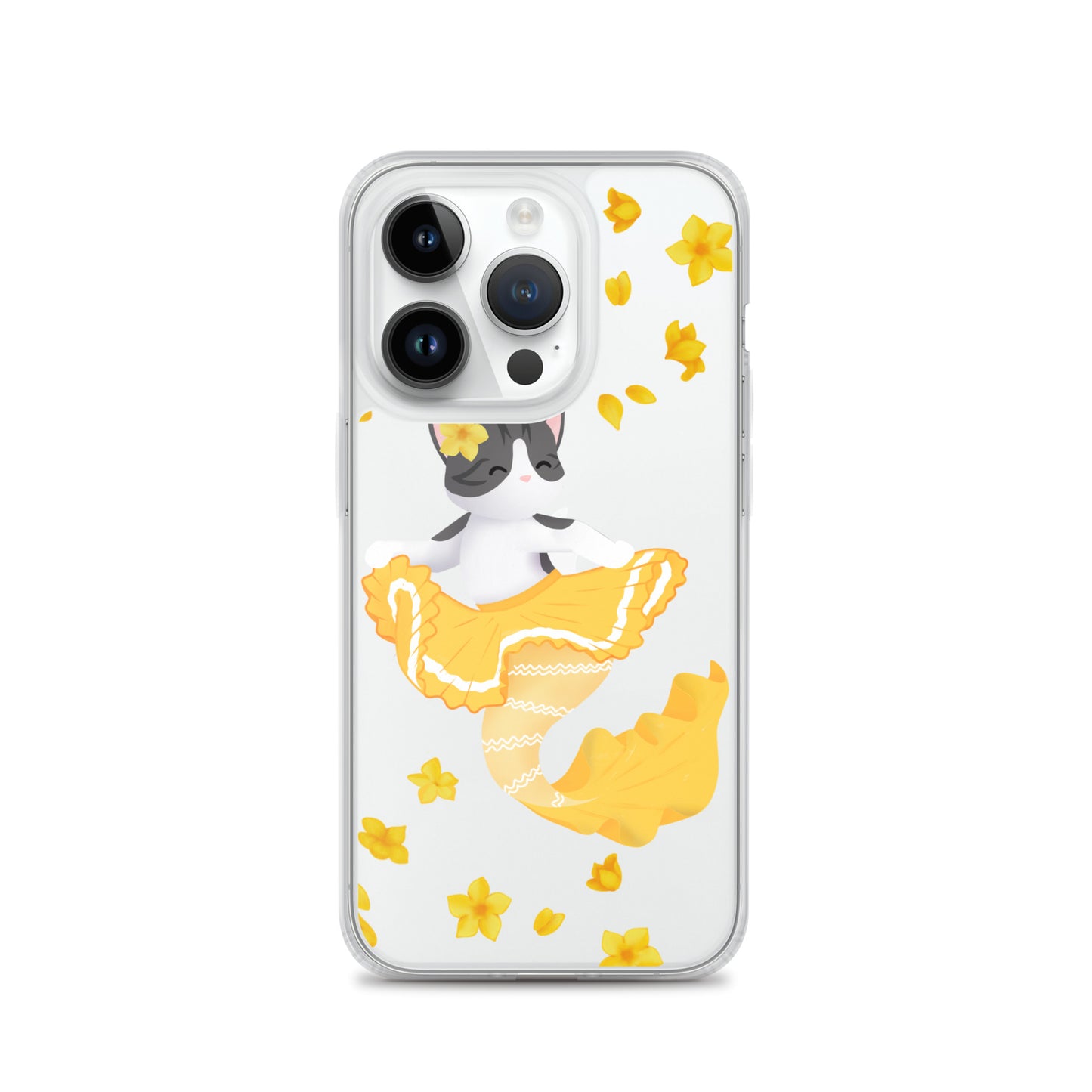 Purrmaid Scout iPhone Clear Case