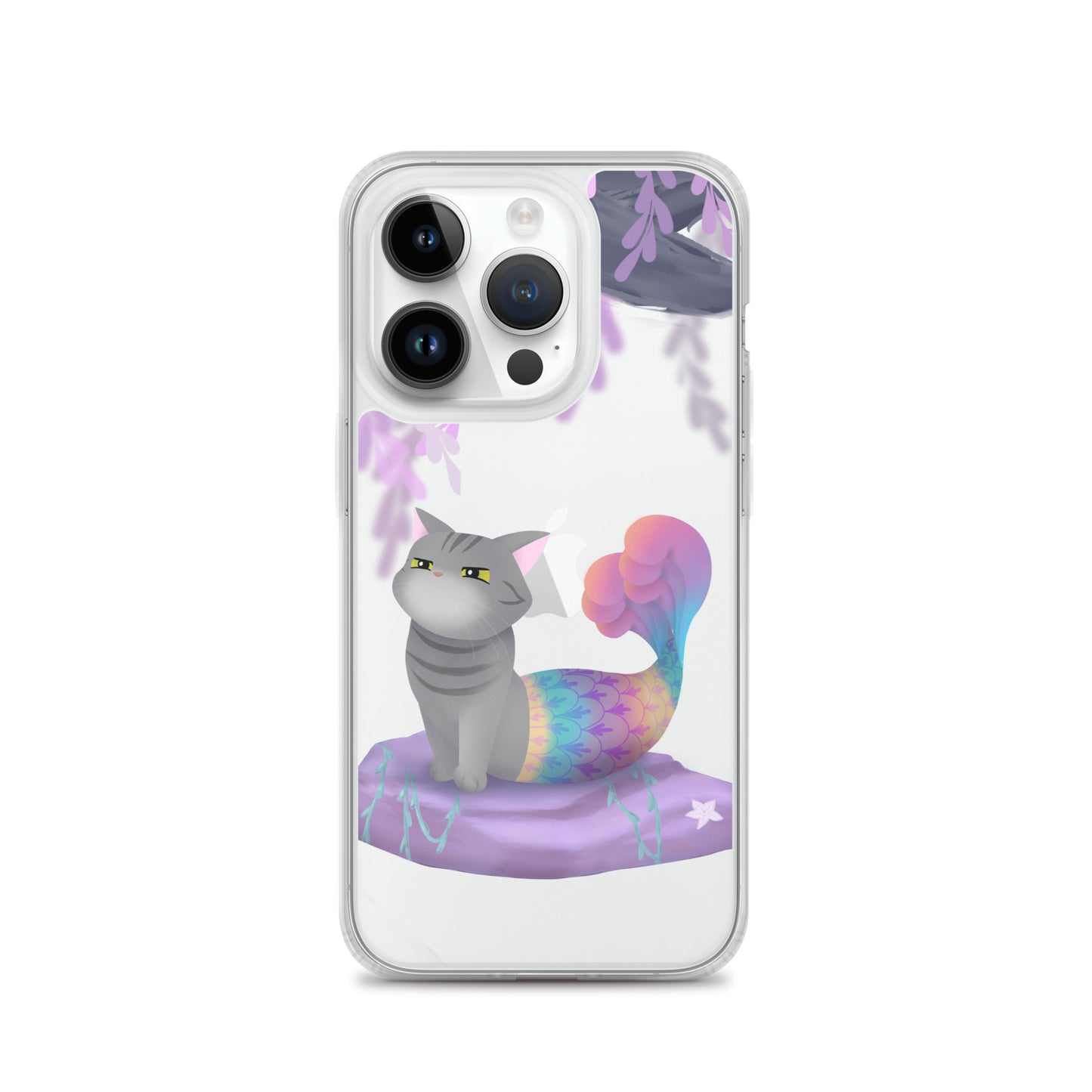 Purrmaid Dumpling iPhone Clear Case