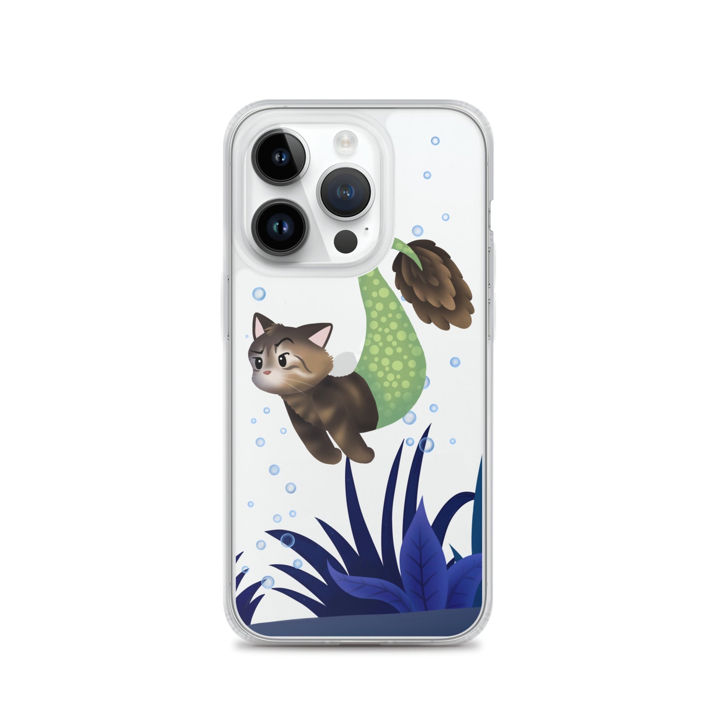 Purrmaid Merida iPhone Clear Case