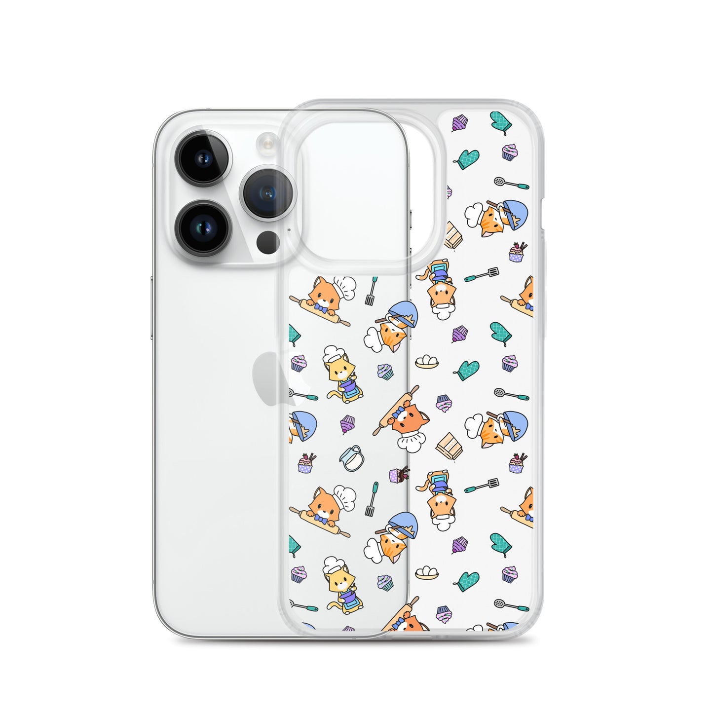 Chef Kitty iPhone Clear Case