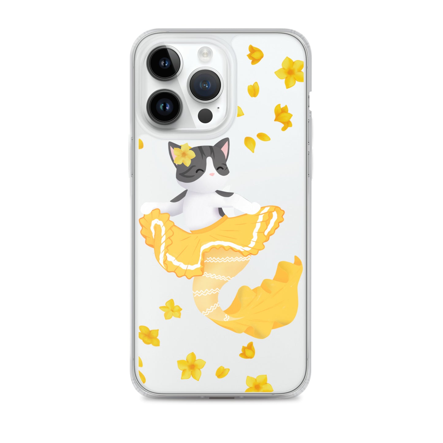 Purrmaid Scout iPhone Clear Case