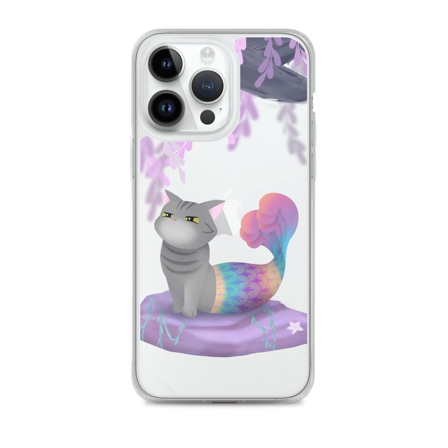 Purrmaid Dumpling iPhone Clear Case