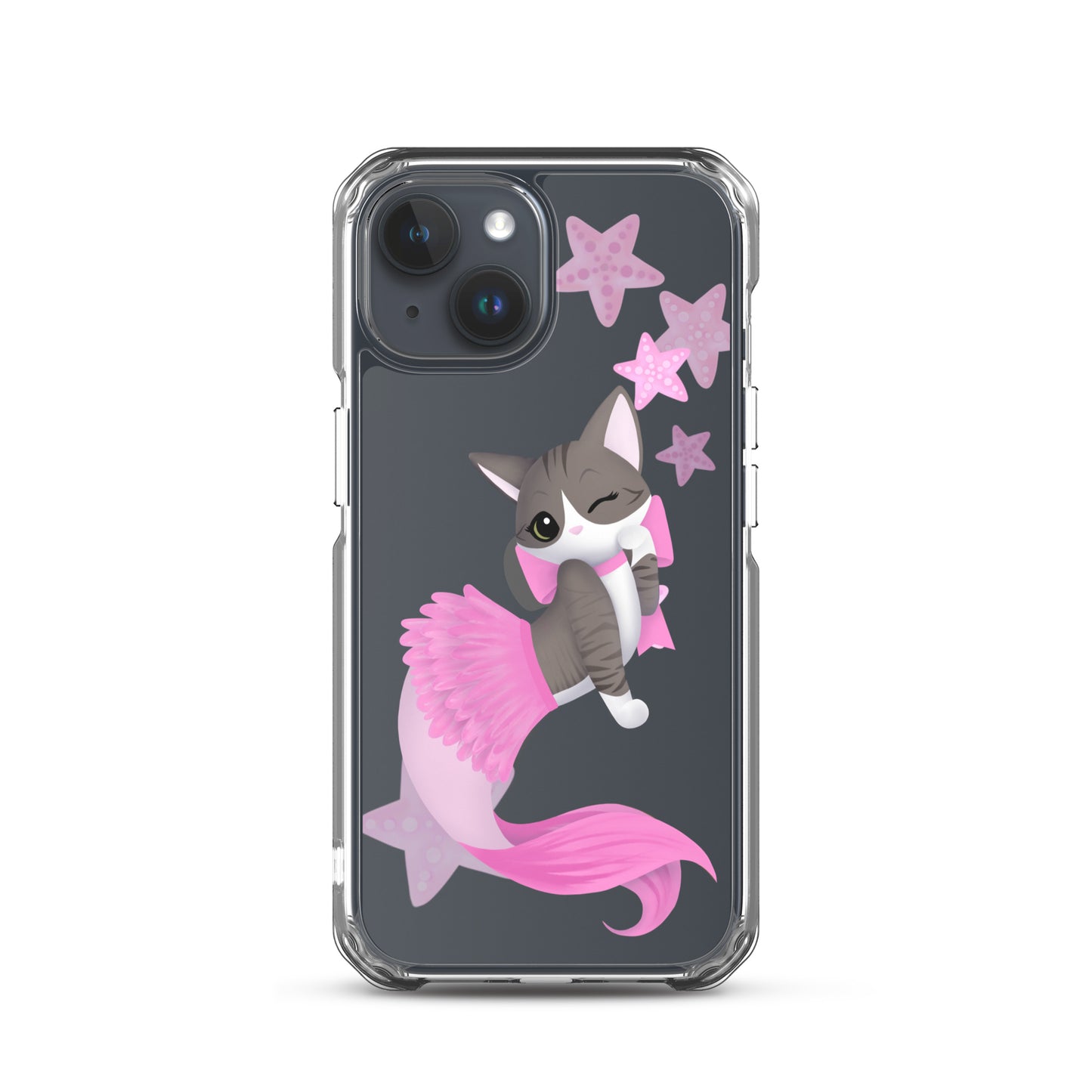 Purrmaid Aoife iPhone Clear Case