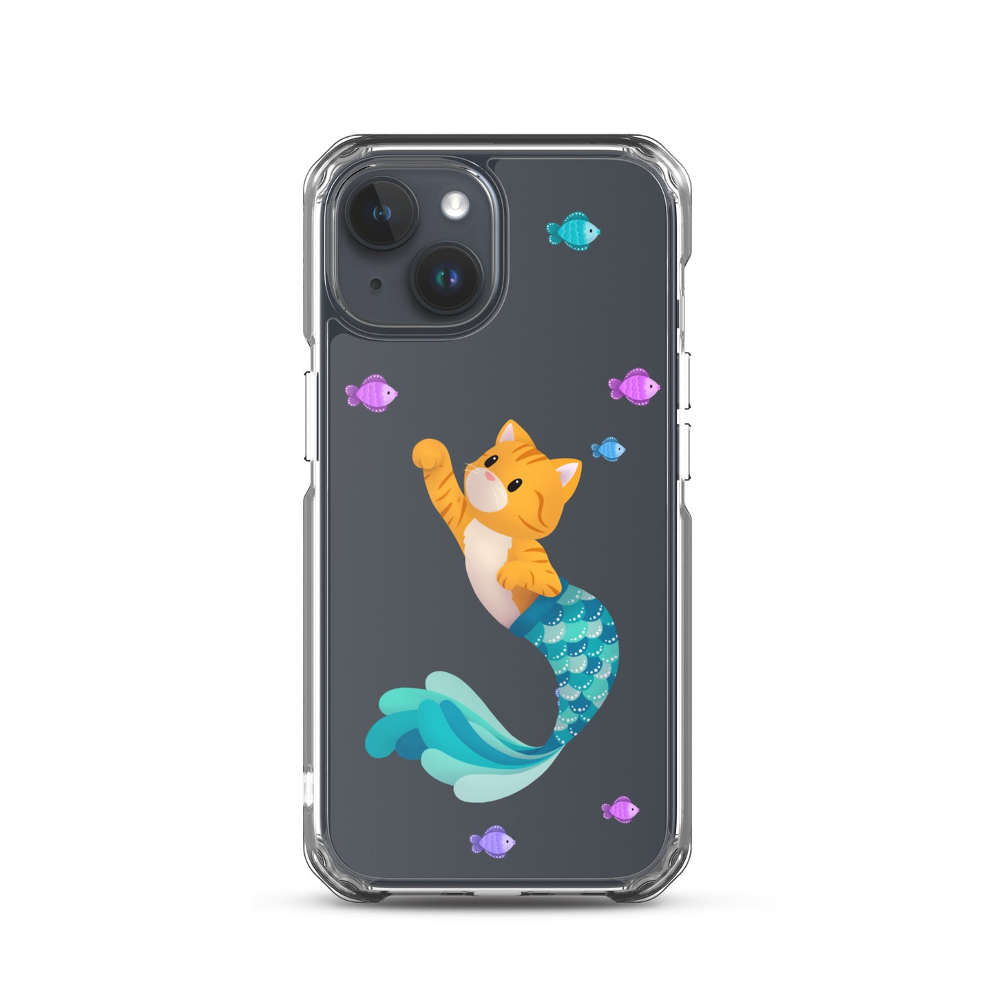 Purrman Jude iPhone Clear Case