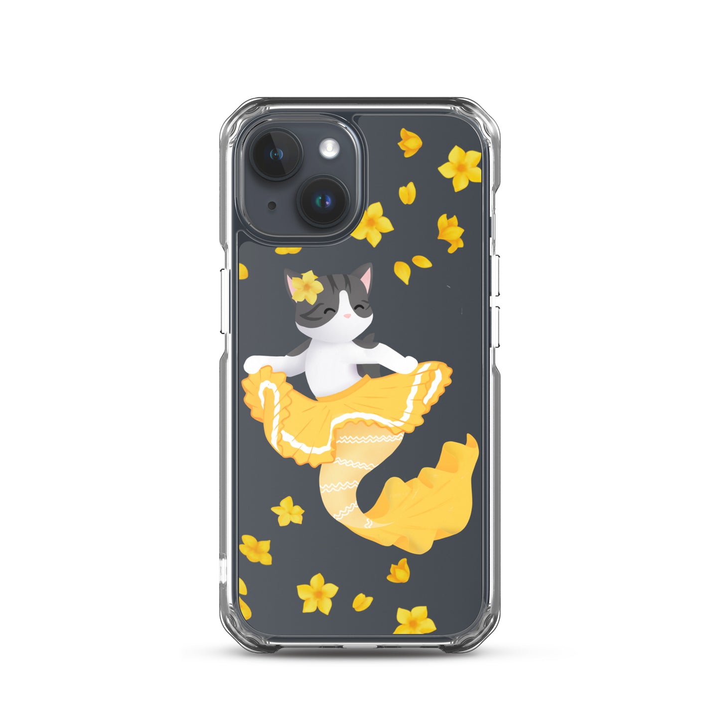 Purrmaid Scout iPhone Clear Case