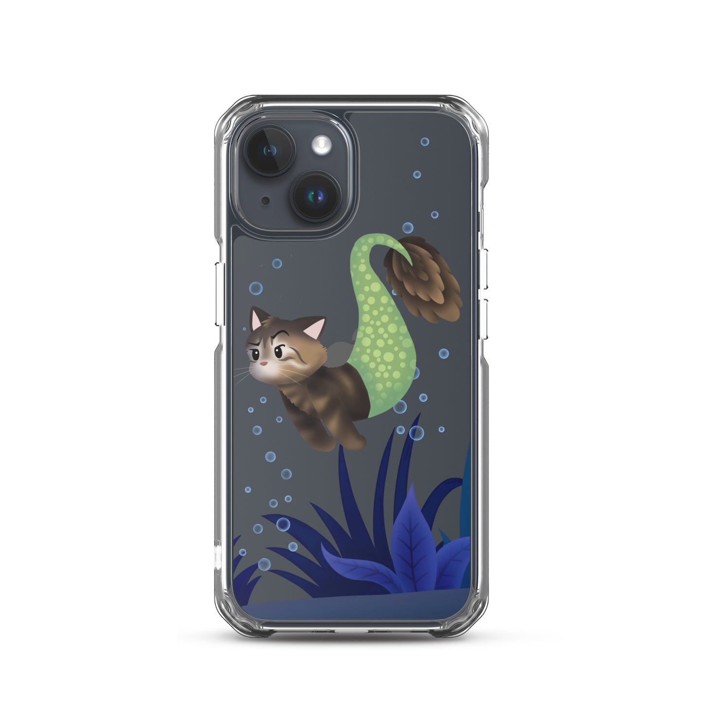 Purrmaid Merida iPhone Clear Case