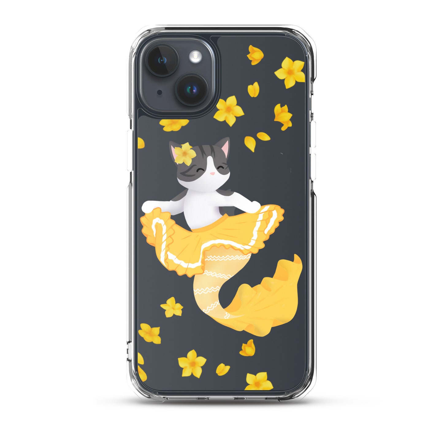 Purrmaid Scout iPhone Clear Case