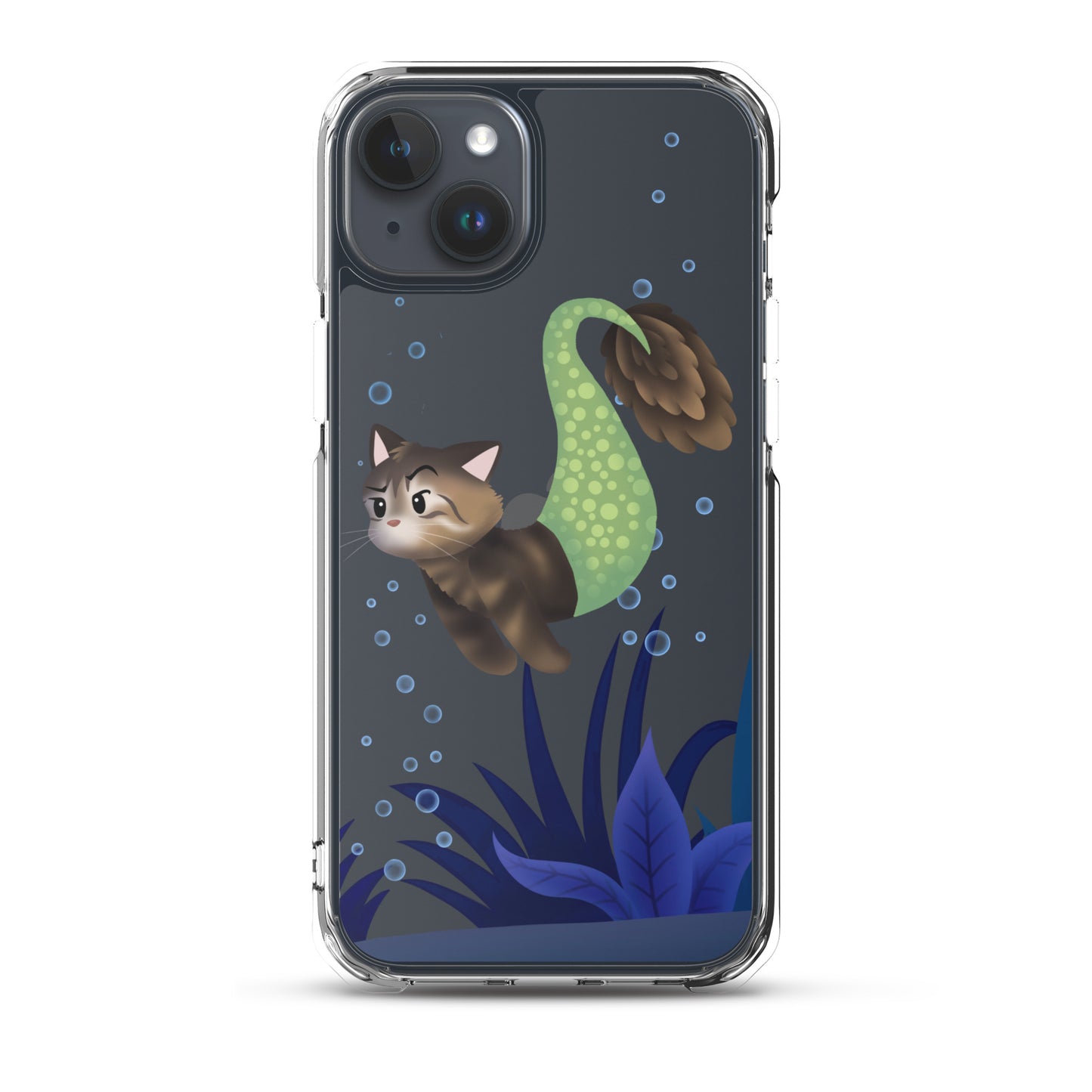 Purrmaid Merida iPhone Clear Case