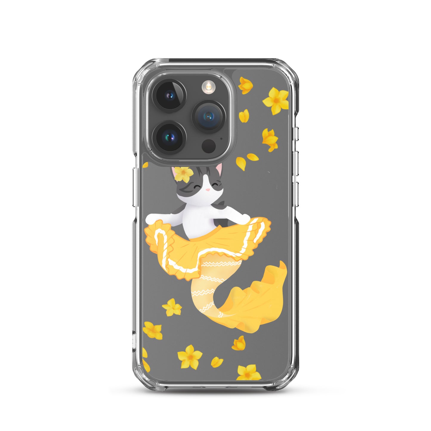 Purrmaid Scout iPhone Clear Case