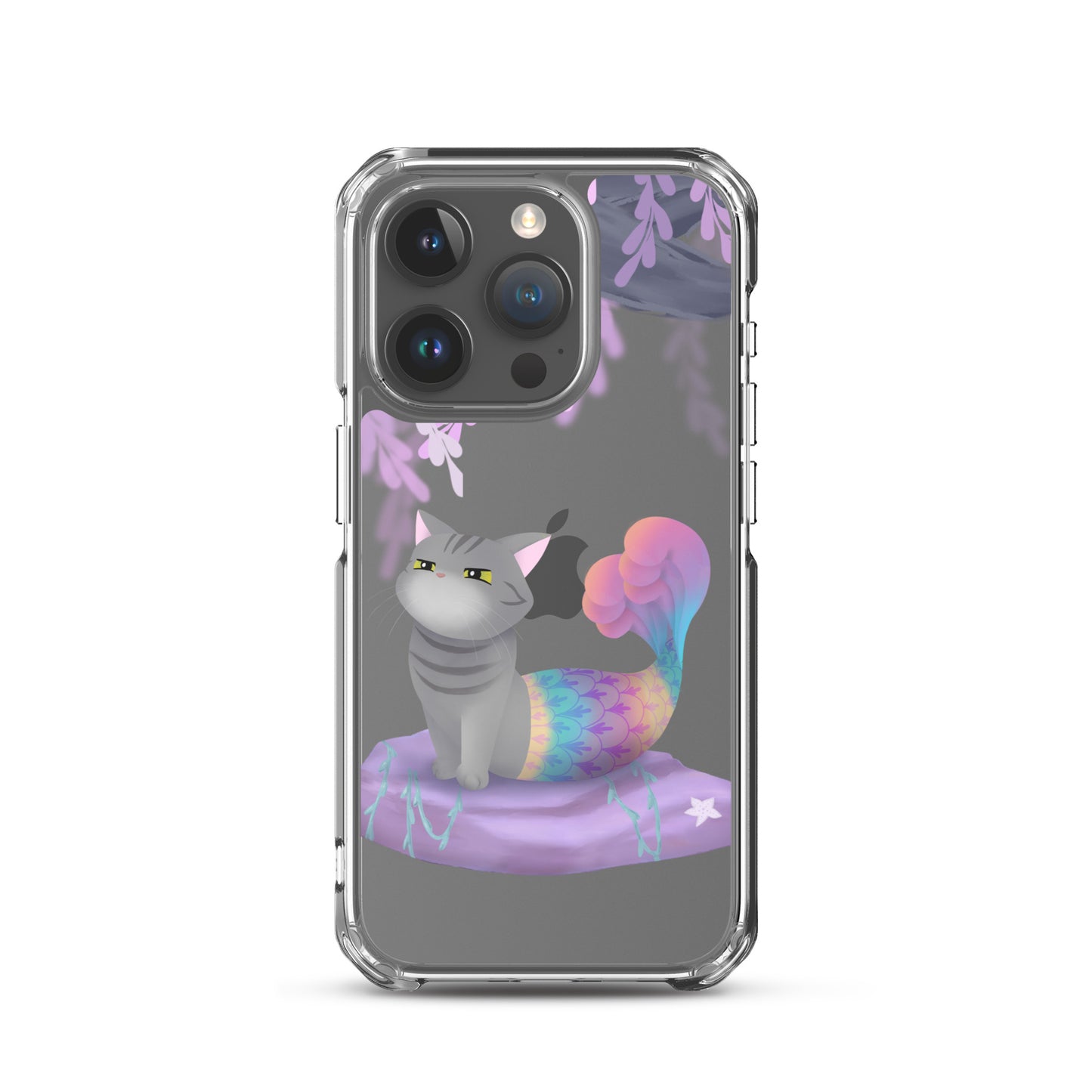 Purrmaid Dumpling iPhone Clear Case