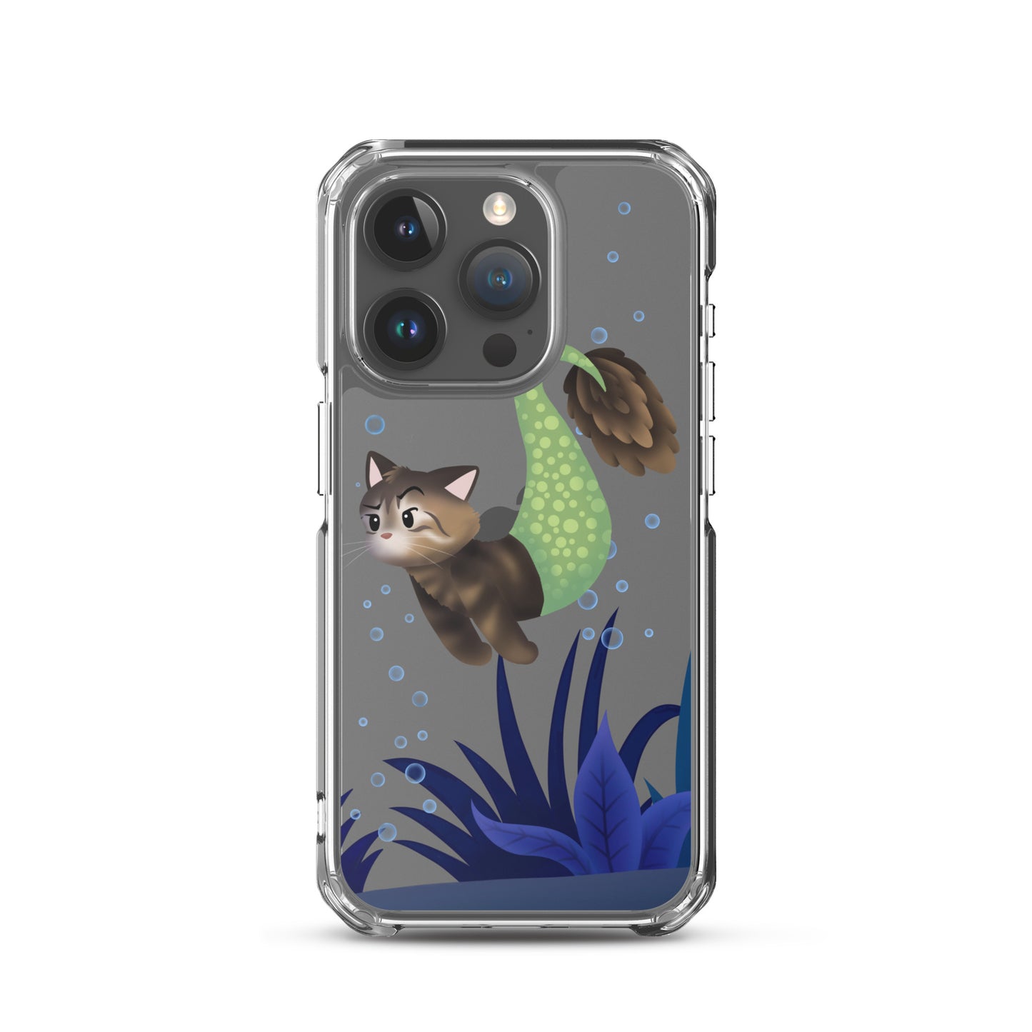 Purrmaid Merida iPhone Clear Case