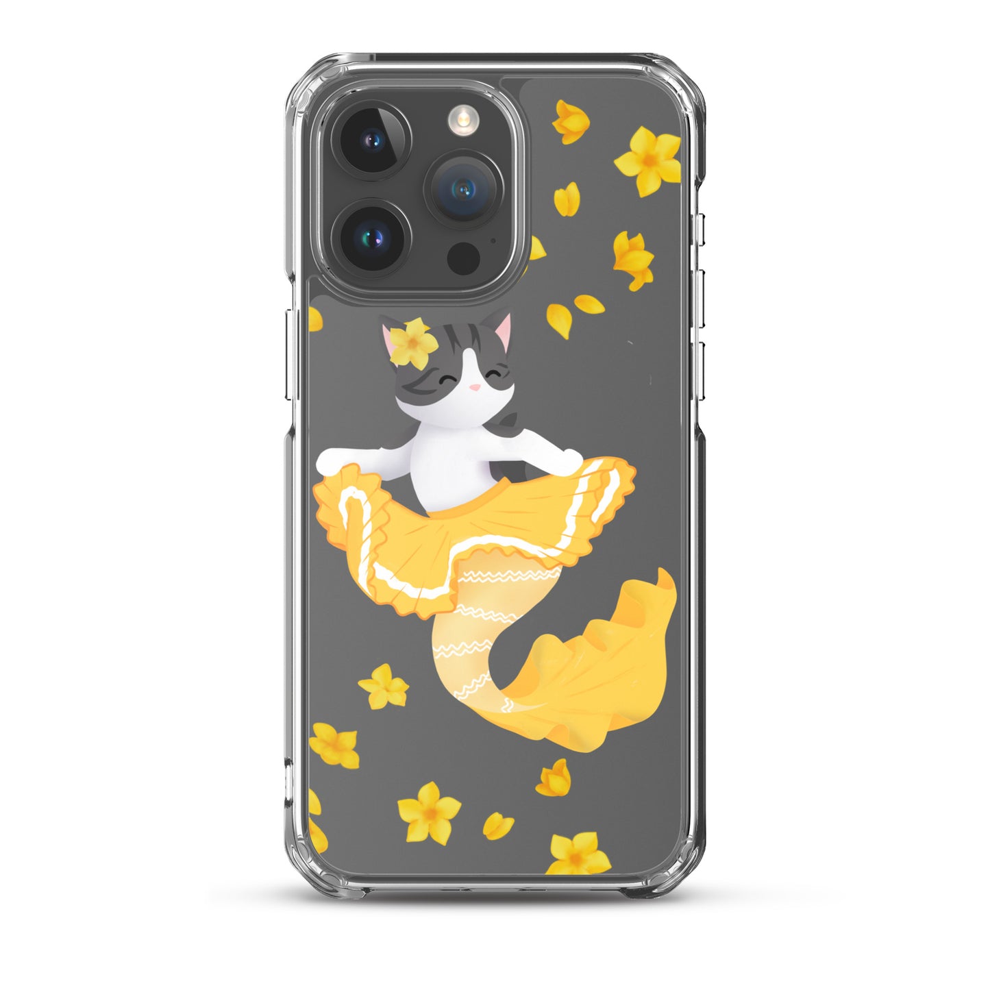 Purrmaid Scout iPhone Clear Case