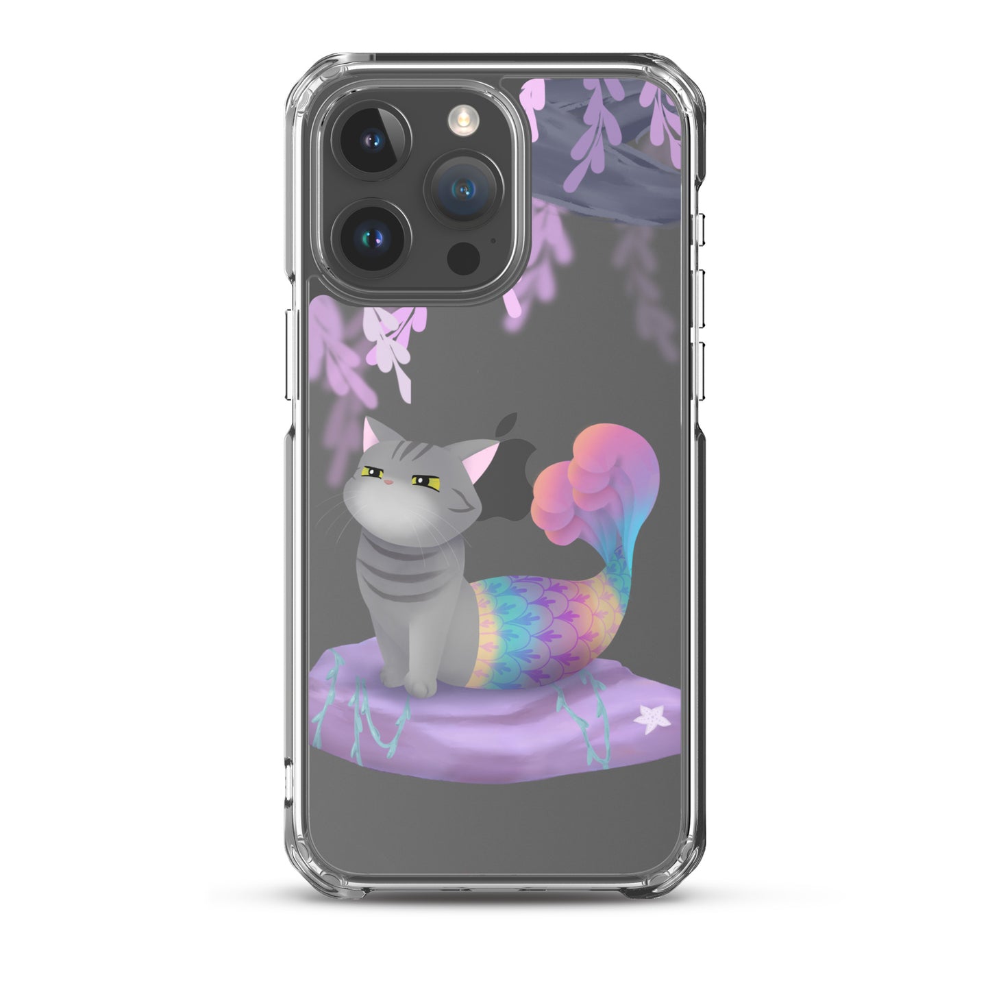 Purrmaid Dumpling iPhone Clear Case