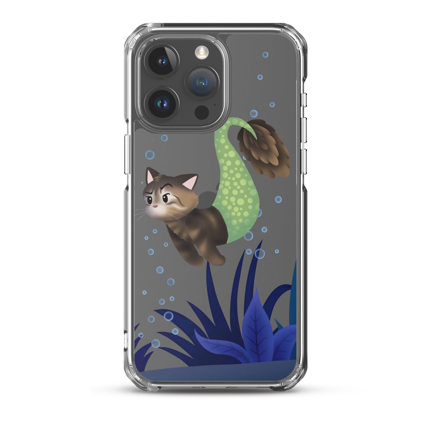 Purrmaid Merida iPhone Clear Case