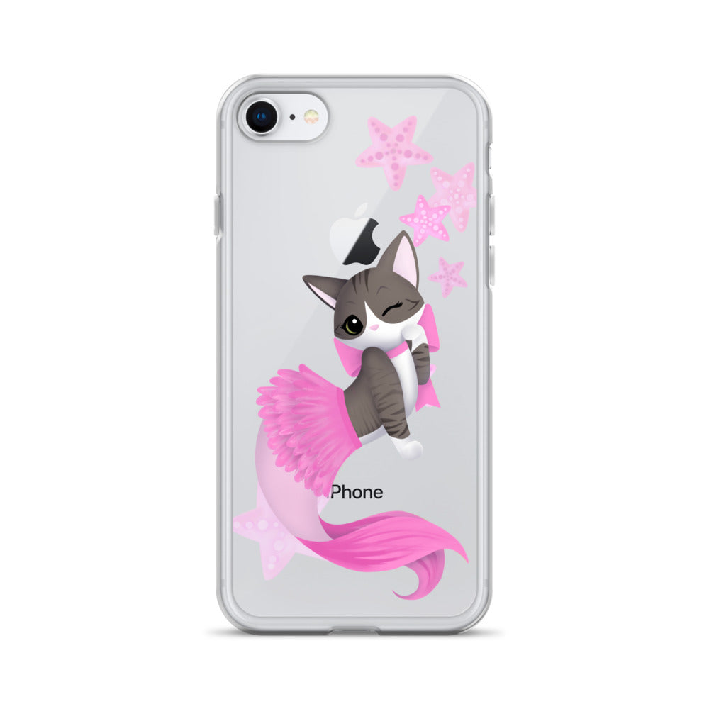 Purrmaid Aoife iPhone Clear Case