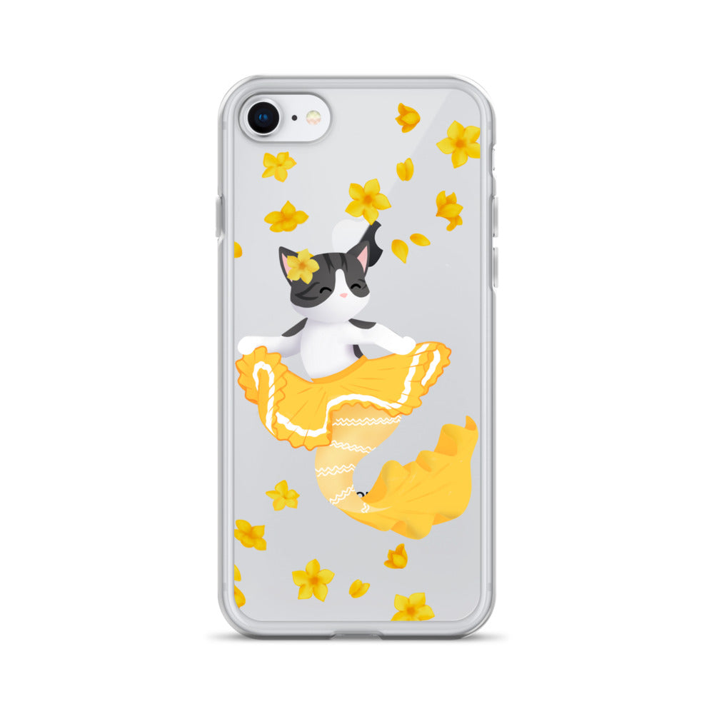 Purrmaid Scout iPhone Clear Case