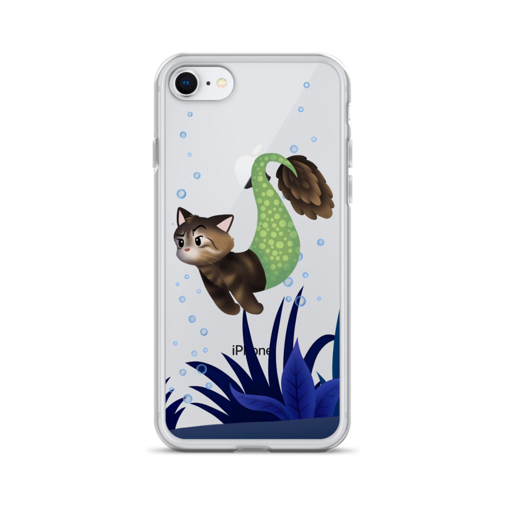 Purrmaid Merida iPhone Clear Case