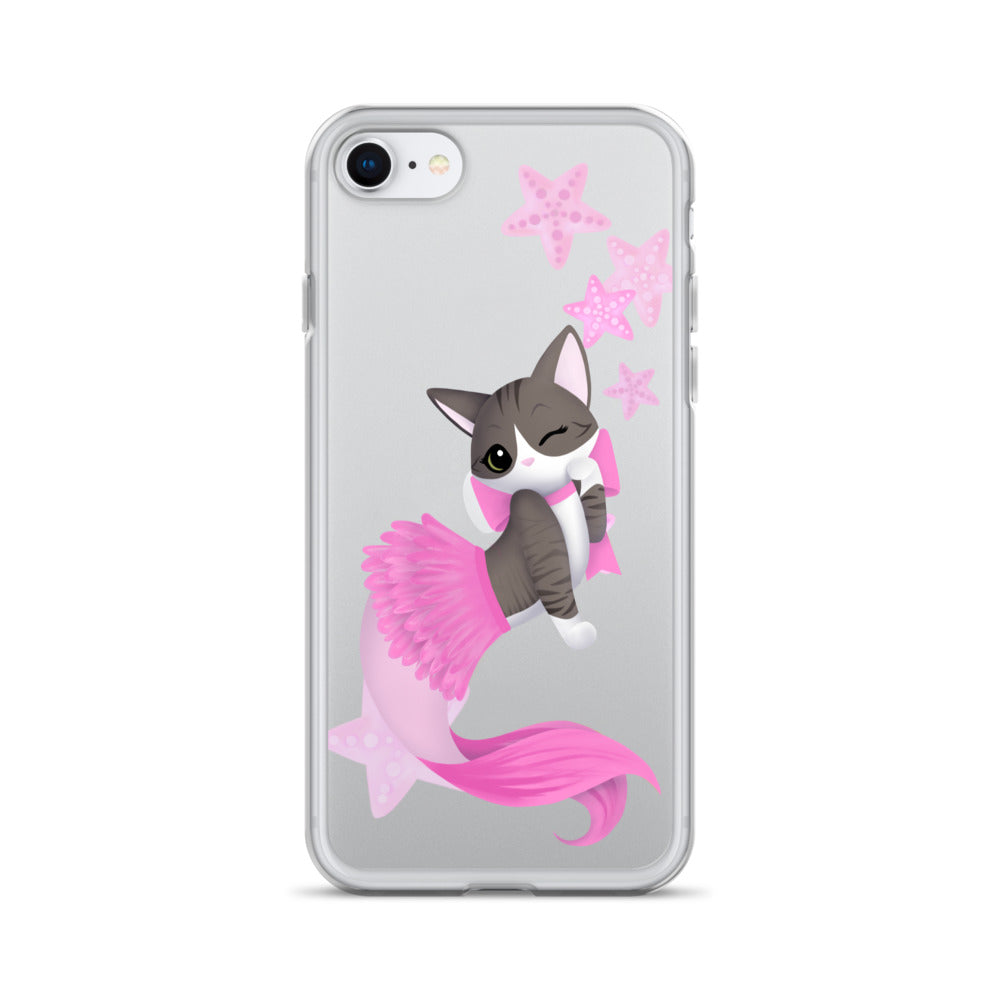 Purrmaid Aoife iPhone Clear Case