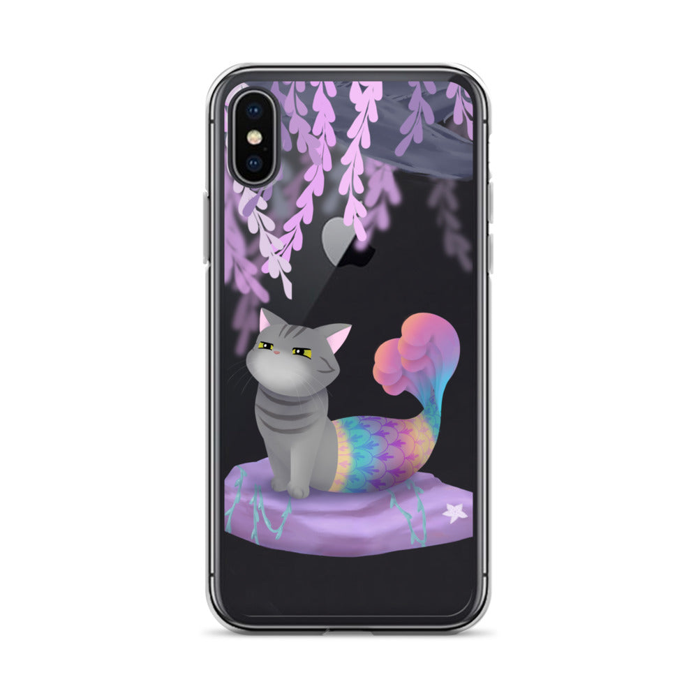 Purrmaid Dumpling iPhone Clear Case