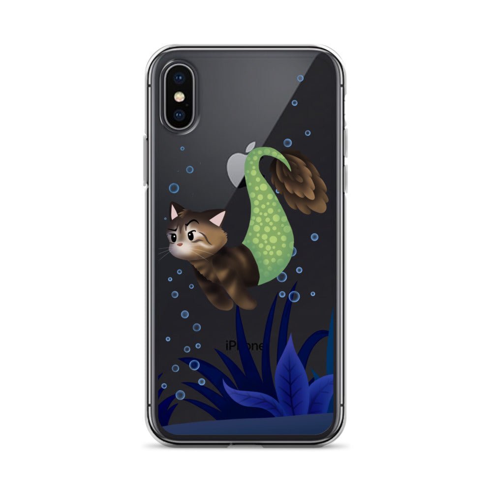 Purrmaid Merida iPhone Clear Case