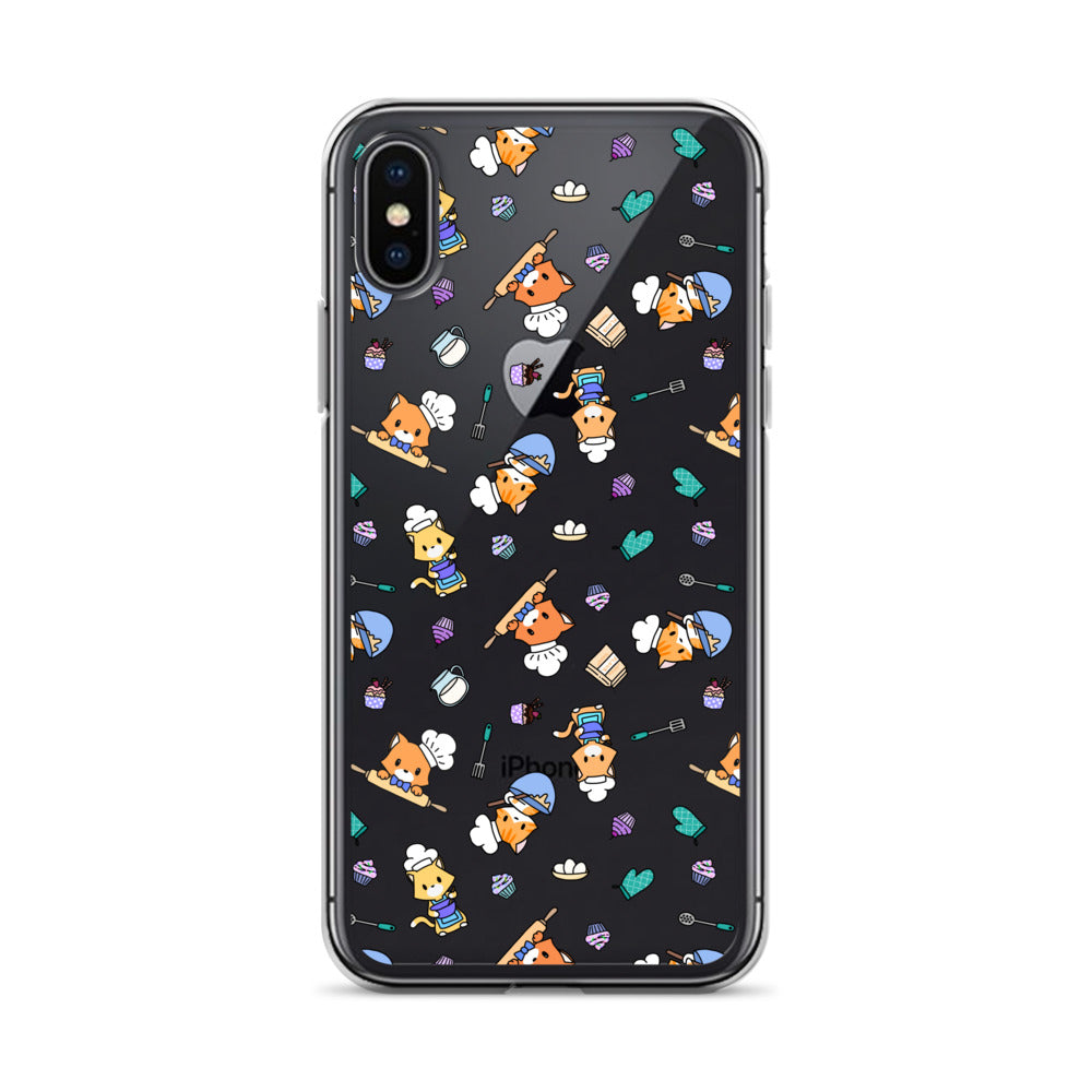 Chef Kitty iPhone Clear Case