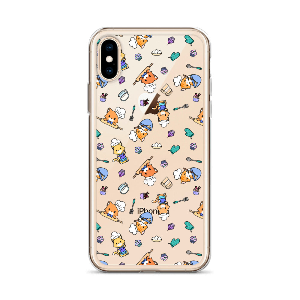 Chef Kitty iPhone Clear Case