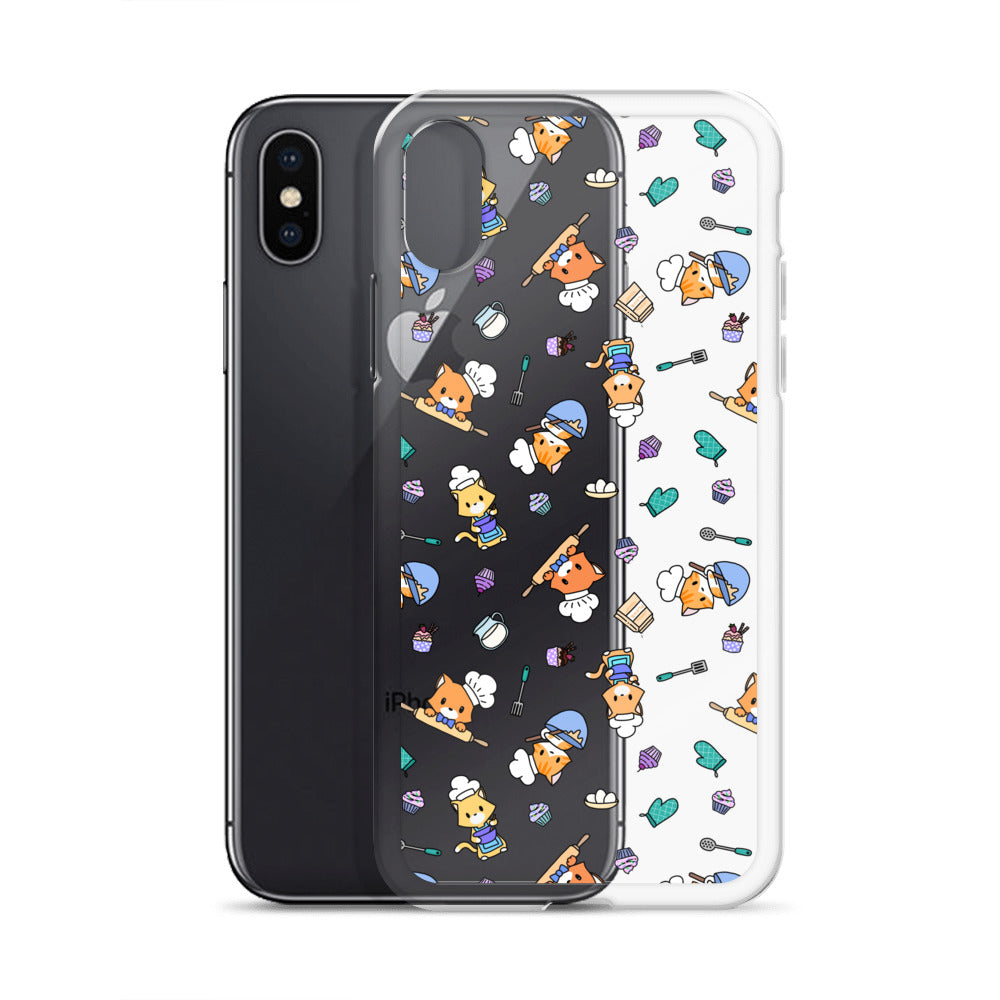 Chef Kitty iPhone Clear Case