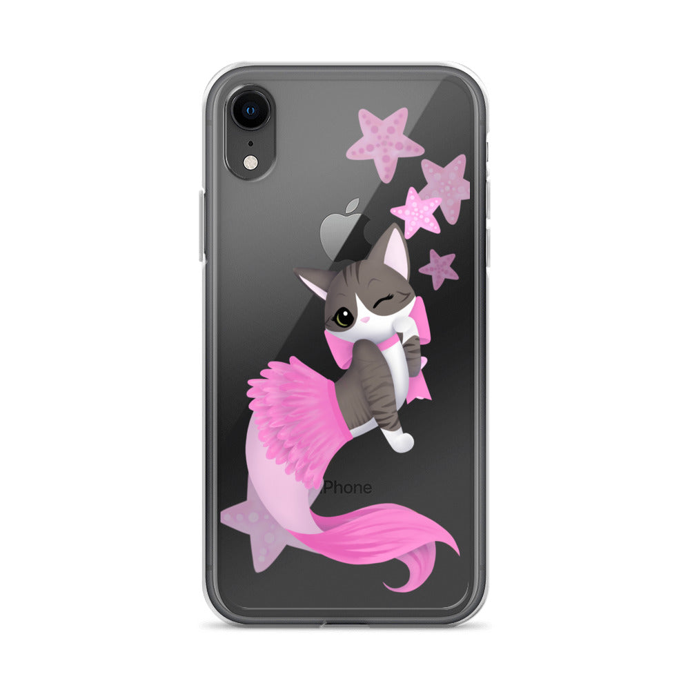 Purrmaid Aoife iPhone Clear Case