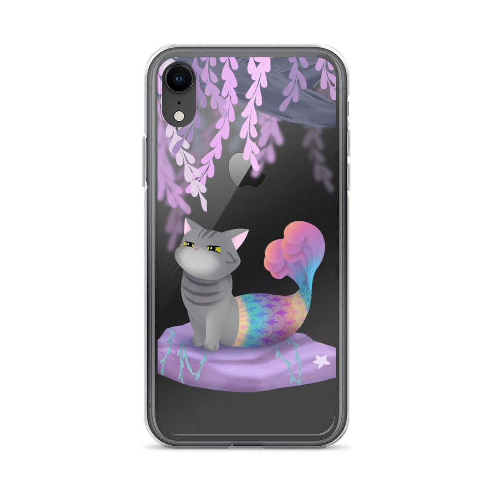 Purrmaid Dumpling iPhone Clear Case