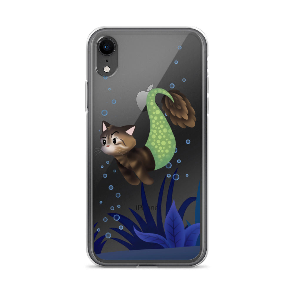 Purrmaid Merida iPhone Clear Case