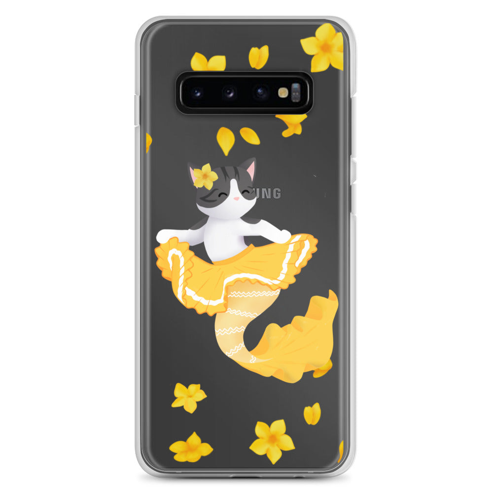 Purrmaid Scout Clear Samsung Phone Case