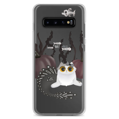 Purrmaid Boogie Clear Samsung Phone Case