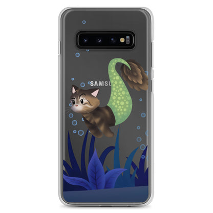 Purrmaid Merida Clear Samsung Phone Case