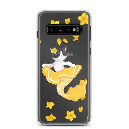 Purrmaid Scout Clear Samsung Phone Case