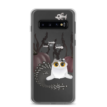 Purrmaid Boogie Clear Samsung Phone Case