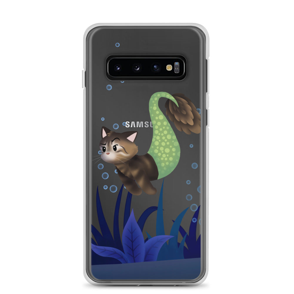 Purrmaid Merida Clear Samsung Phone Case